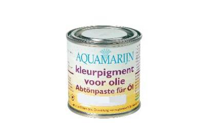Aquamarijn kleurpigment voor olie